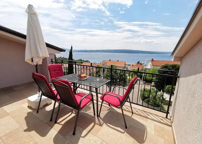 In Crikvenica Mit Terrasse Und Meerblick By Interhome Crikvenica